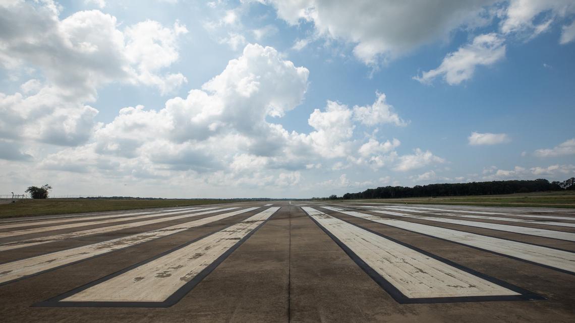 The Marine Corps built a training base along Eagle Mountain Lake in 1942 to teach pilots how to fly gliders in combat, and toward the end of World War II as a “finishing school” for dive-bombers headed to the South Pacific. The property sat abandoned for decades but is now Kenneth Copeland Airport.
