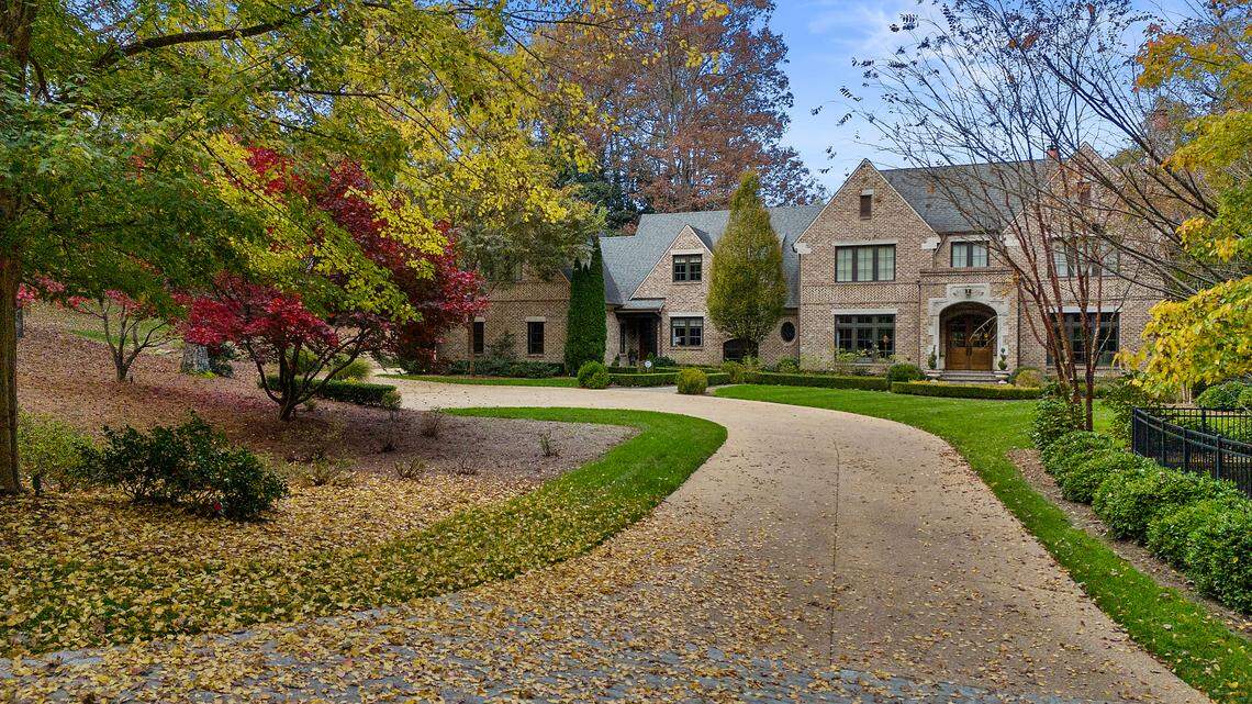 Exterior of the beautiful home