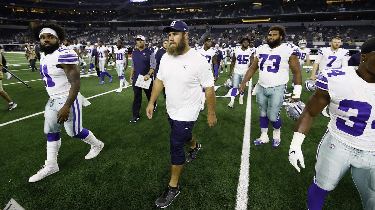 Cowboys center Travis Frederick, who has been sidelined since August while he battles Guillain–Barré syndrome, will not play in 2018, per vice president Stephen Jones.