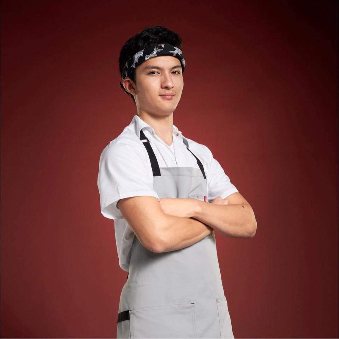 Arlington native Preston Nguyen poses for “Next Level Chef”.