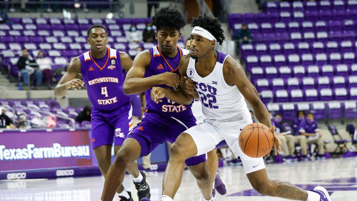 TCU junior guard RJ Nembhard scored a game-high 23 points against Northwestern State on Thursday night.