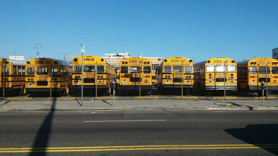 Seventeen students were taken to the hospital when two district buses were involved in an accident, a Texas school district said.