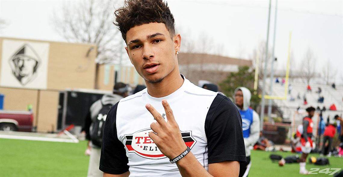 Four-star WR Trejan Bridges, from Hebron High School, is one of the top recruits in the country. He's currently committed to Oklahoma.