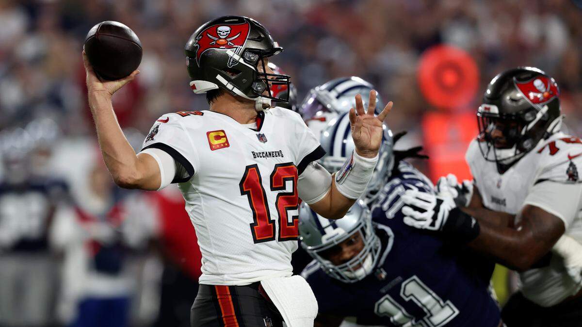The Tampa Bay Buccaneers and Dallas Cowboys meet on Sept. 11 at AT&T Stadium.