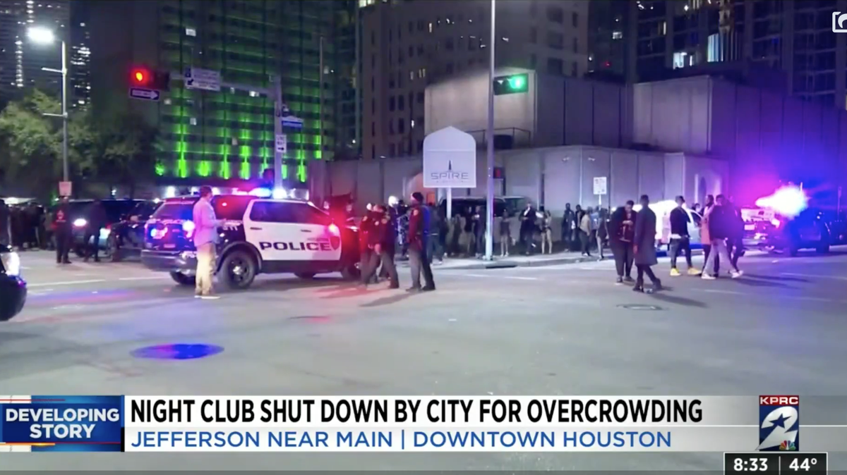 Police shut down Club Spire in Houston early Sunday after it exceeded capacity limits put in place due to the coronavirus pandemic, officials say.