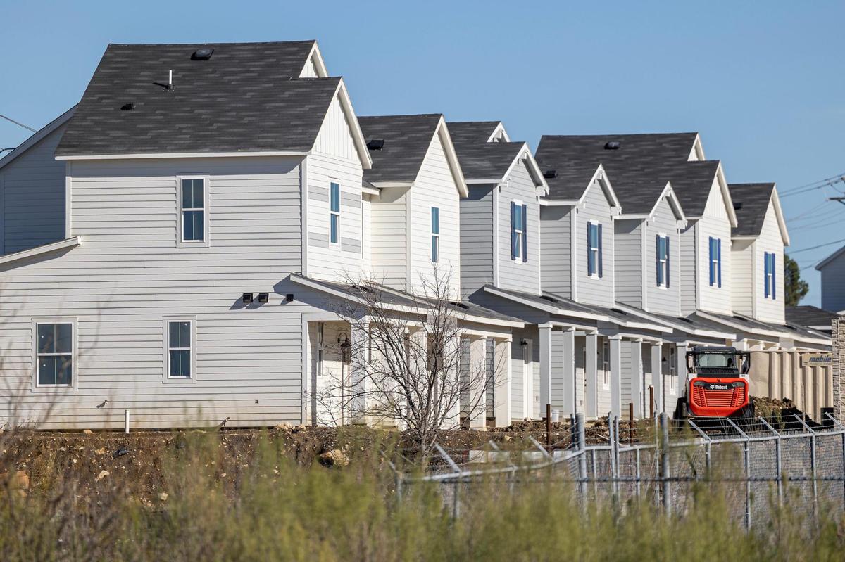 A 196 home development by Inspire Homes is under construction at 1700 Bonds Ranch Road in North Fort Worth on Friday, Dec. 27, 2024. Rapid development is concerning some residents who fear the quiet country lifestyle will cease to exist.