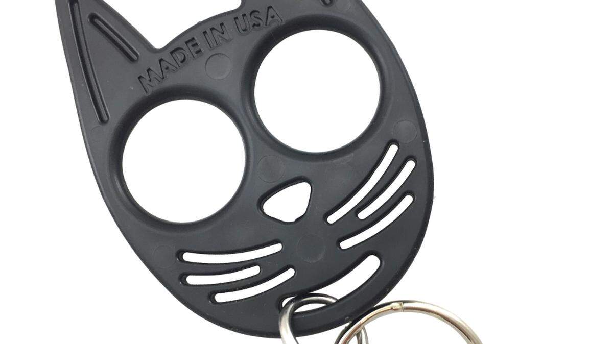 This type of plastic self-defense key chain is illegal in Texas.