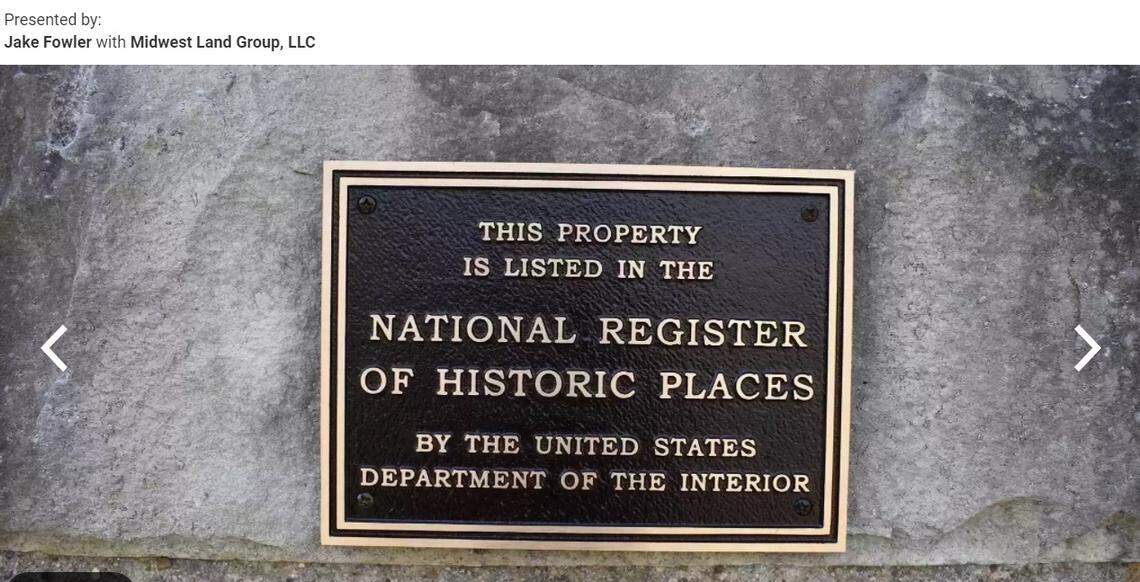National register sign