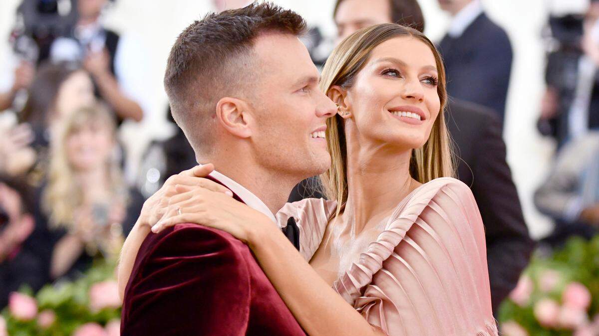 Tom Brady, left, and Gisele Bundchen attend The Metropolitan Museum of Art’s Costume Institute benefit gala in 2019.
