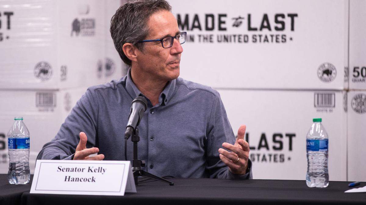 Texas Sen. Kelly Hancock underwent a successful kidney transplant Wednesday.