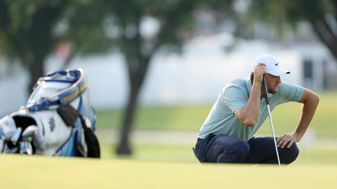 World’s No. 1 golfer Scottie Scheffler talks mindset ahead of the Charles Schwab Challenge