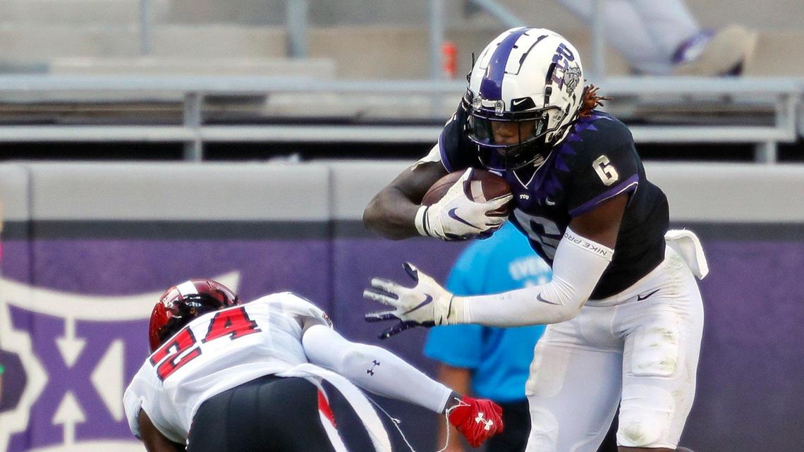 TCU running back Zach Evans (6) is the next in line of players the Frogs have found from the Houston area.