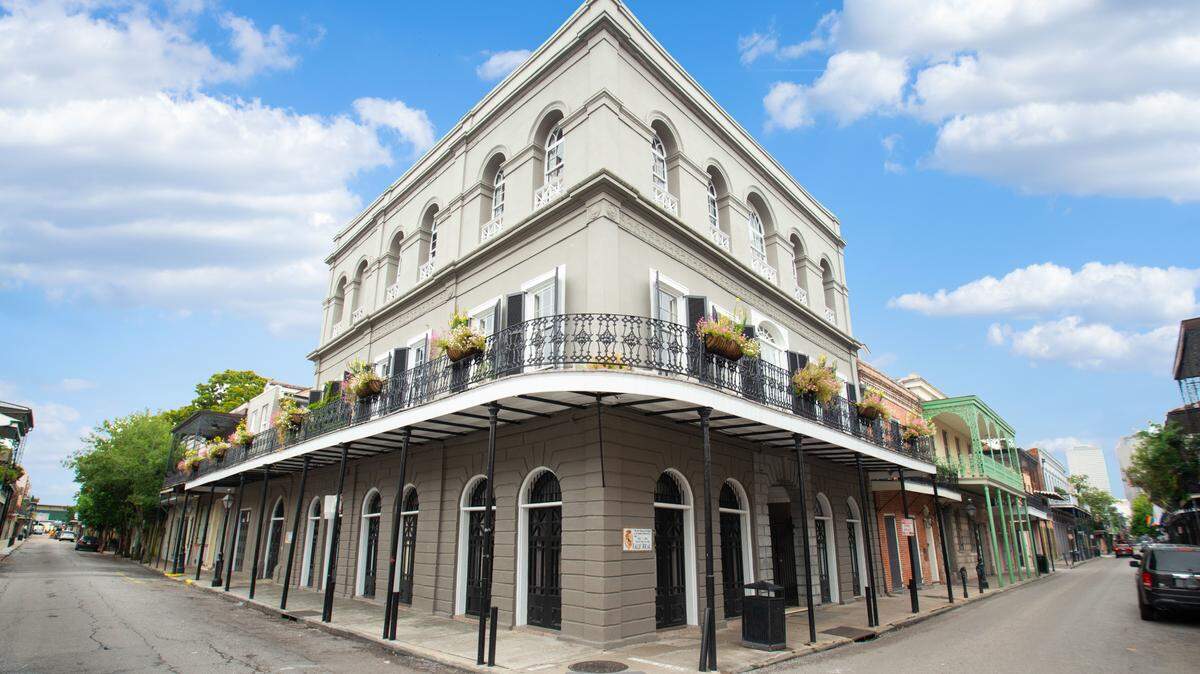 Exterior of the LaLaurie Mansion