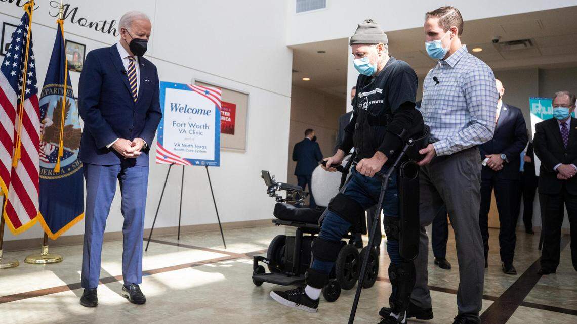 President Joe Biden calls care for veterans a ‘sacred obligation’ in Fort Worth visit