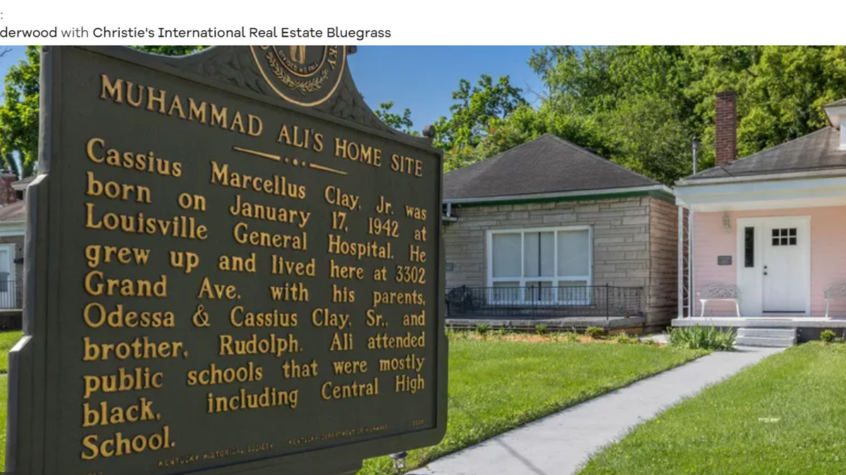 Muhammad Ali’s house
