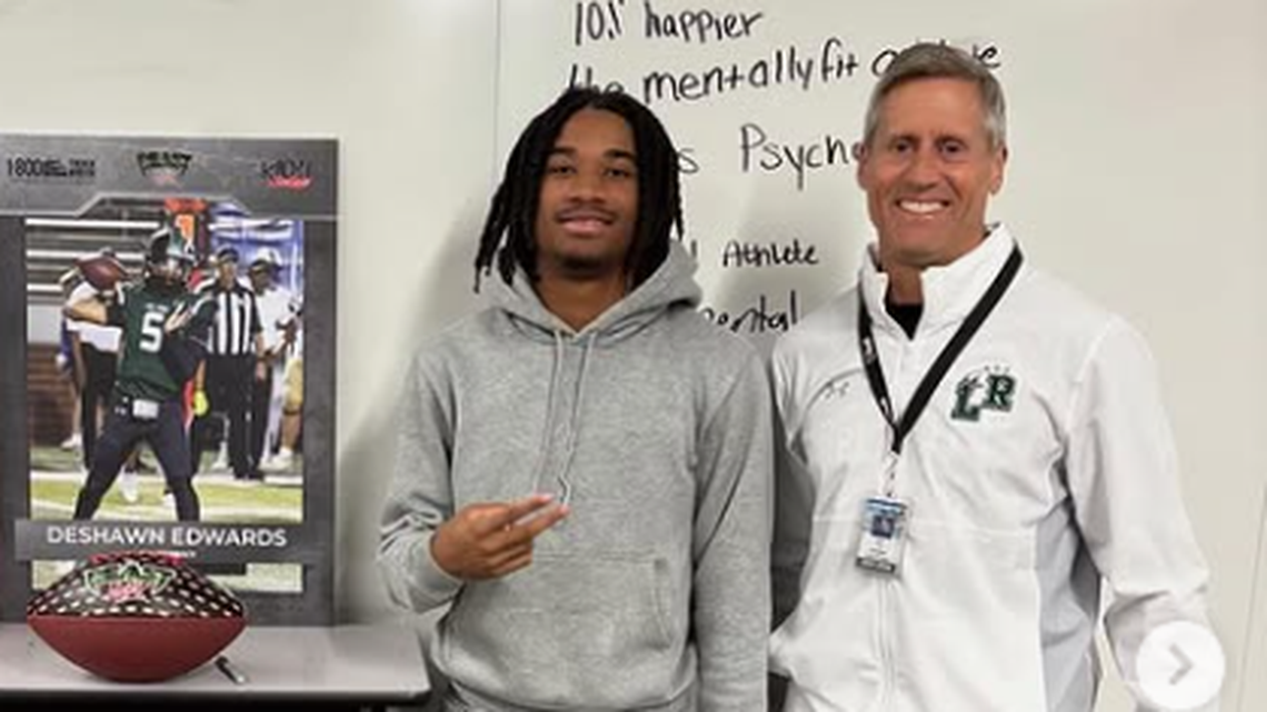 This standout Mansfield Lake Ridge athlete led his team on the field and court