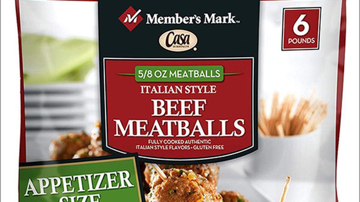 These ready-to-eat frozen meatballs are part of a recall that spans nine states. They are sold at Sam's Club.