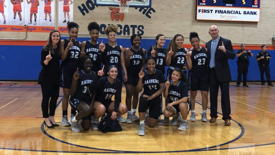 LD Bell defeated San Angelo Central 41-37 on Tuesday, Feb. 5, 2019 to capture the No. 1 seed in District 3-6A.
