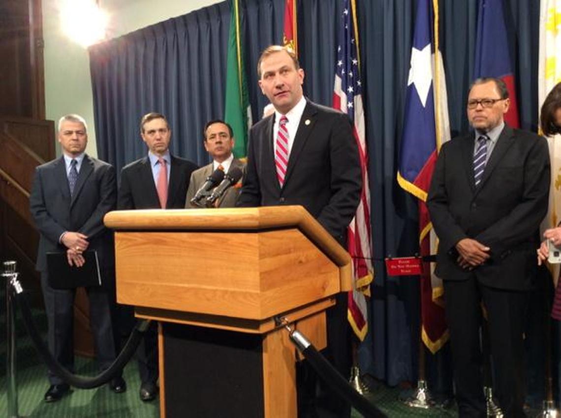 Sen. Charles Schwertner of Georgetown tried to pass infectious disease regulations.