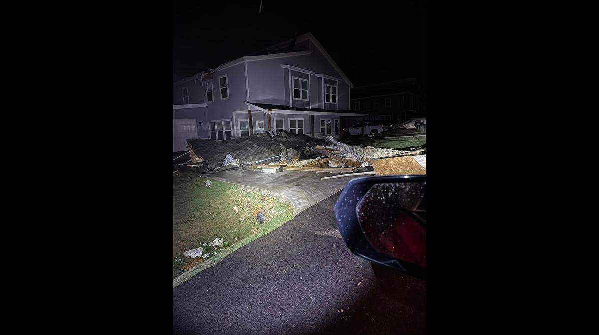 Significant damage from Saturday night’s storms was found in Parker County from Johnson Bend Road south of Peaster up to near Hodges Road south of Poolville, and in the Authon community along Walker Bend Road and Sandy Lane, according to firefighters.