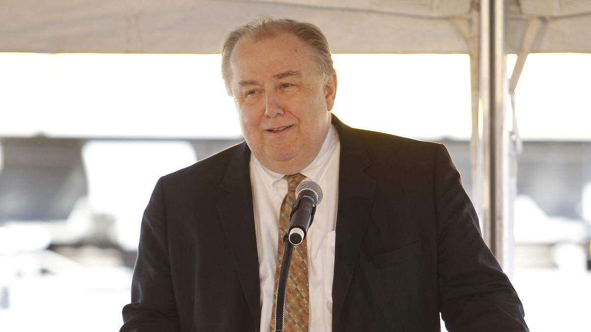 Michael Morris, shown above at a ribbon cutting on November 7, 2014, was fired from his role as director of transportation for North Central Texas Council of Governments on April 28, 2026, leaving maybe governmental leaders confused.