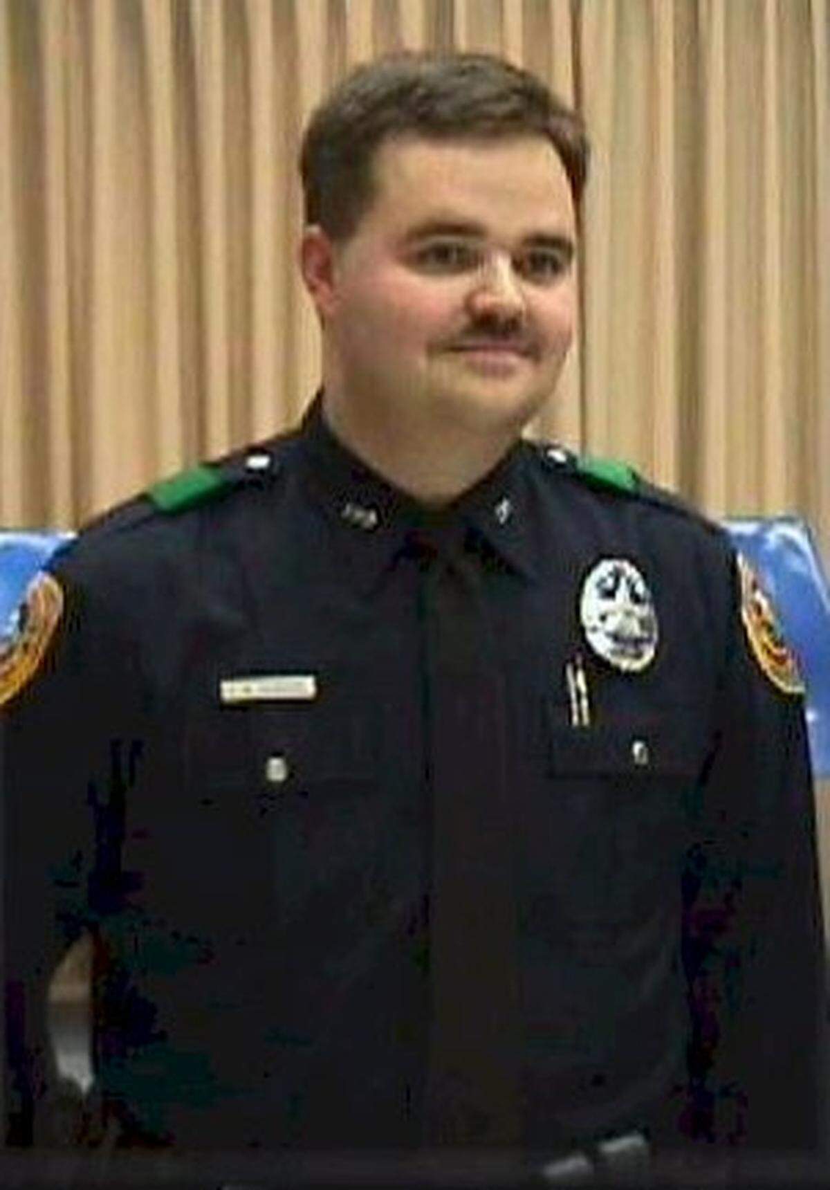 Aubrey Hawkins, an Irving police officer killed Dec. 24, 2000, by seven escaped convicts.