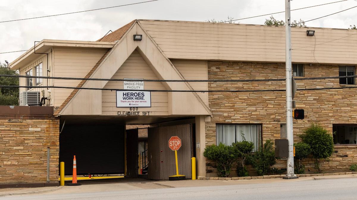 The Fort Worth Transitional Center on N Henderson Street in Fort Worth.