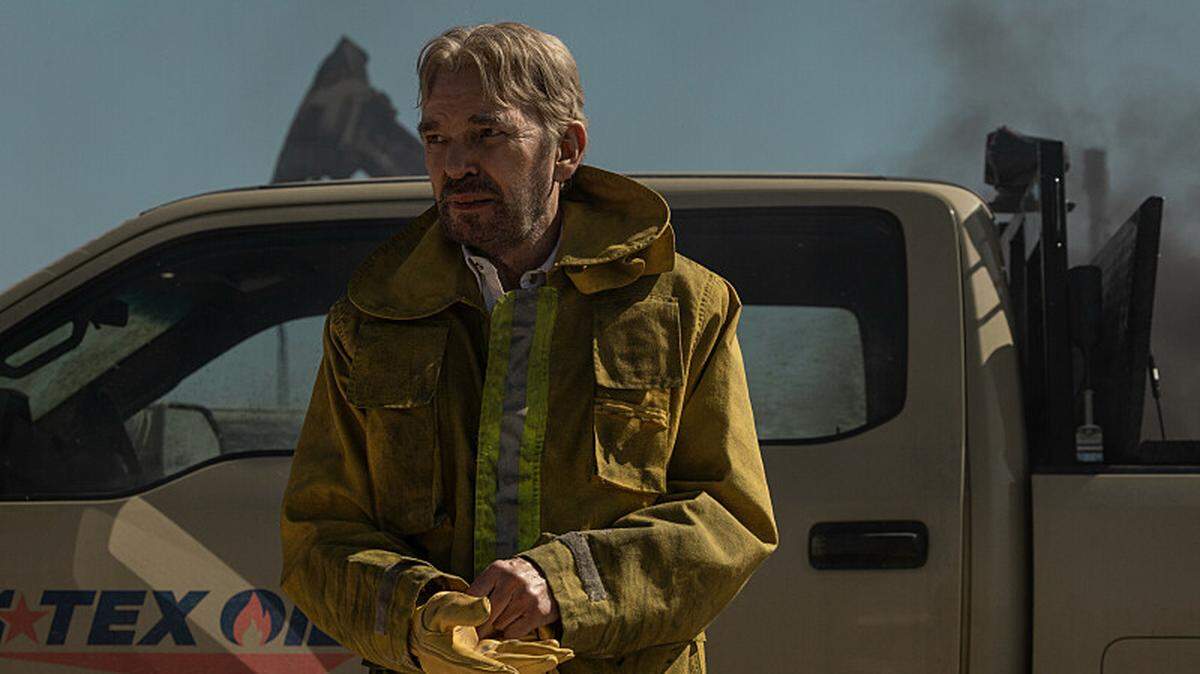 Billy Bob Thornton as Tommy Norris in season 1, episode 2 of “Landman” streaming on Paramount+