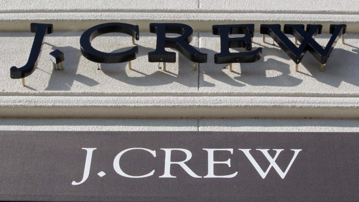The logo of a J. Crew store in Los Gatos, Calif., in this Jan. 5, 2011, file photo.