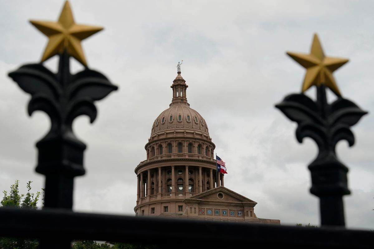 The Texas Capitol on June 1, 2021.