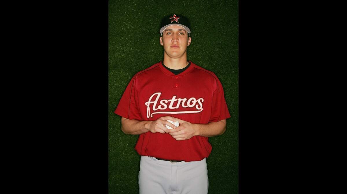 Tommy Whiteman of the Houston Astros poses for a portrait during photo day at Osceola County Stadium on Feb. 25, 2005, in Kissimmee, Fla.