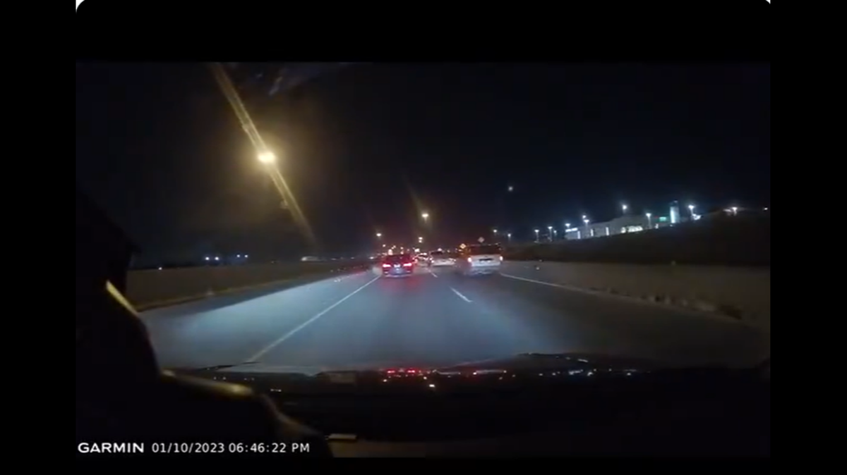 A bright fireball was seen shooting across the night sky over Texas, with reported sightings coming in from the southern border and up into Oklahoma.