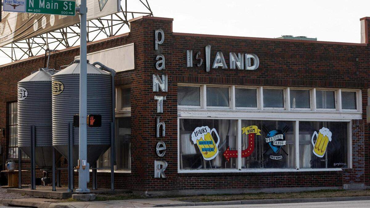 Panther Island Brewing along Main Street on Panther Island in Fort Worth. The brewery will close after 11 years, owners announced Friday.