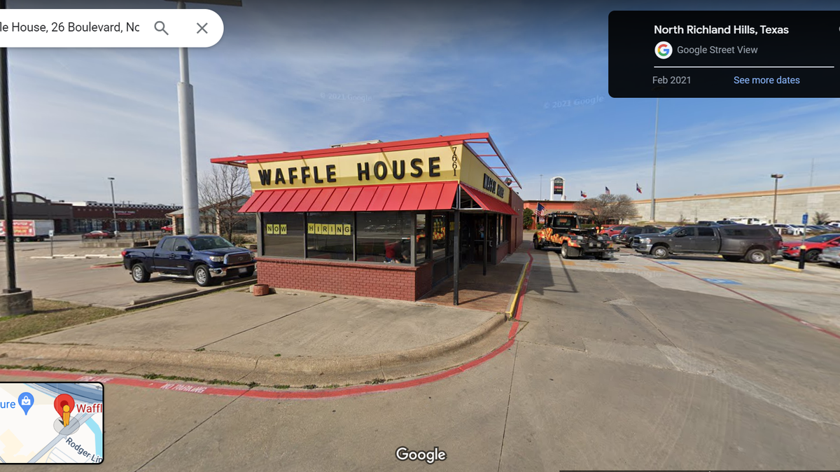 The Waffle House at 7661 Blvd. 26 in North Richland Hills will soon undergo renovations.