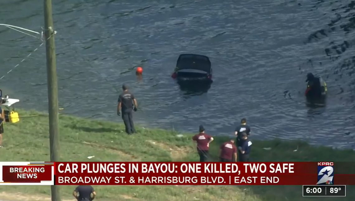 A dive crew assisted first responders in rescue efforts at the scene.