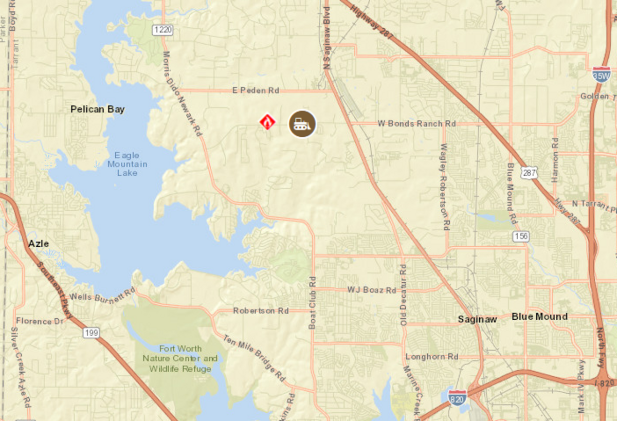 The Texas A&M Forest Service responded to a request for assistance Wednesday afternoon in Tarrant County due to a grass fire off of Bonds Ranch Road.