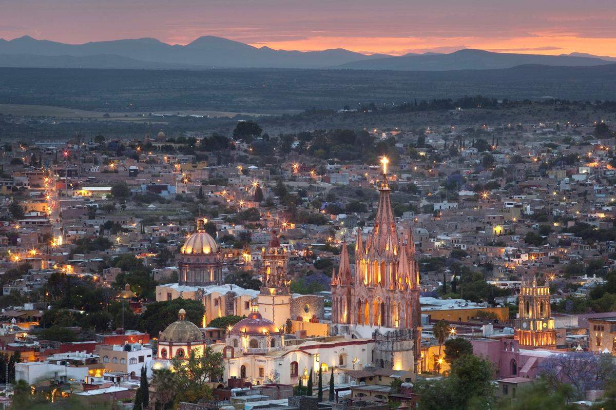 Quince’s original location is behind the cathedral in scenic San Miguel de Allende, Mexico.