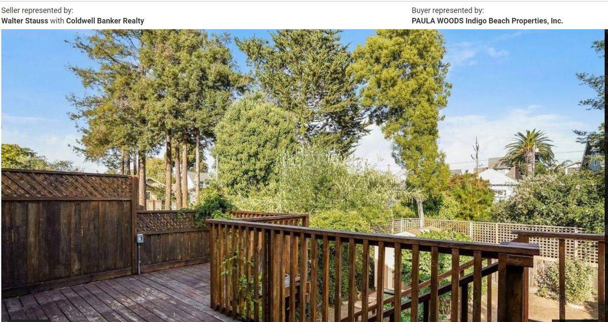 Deck area