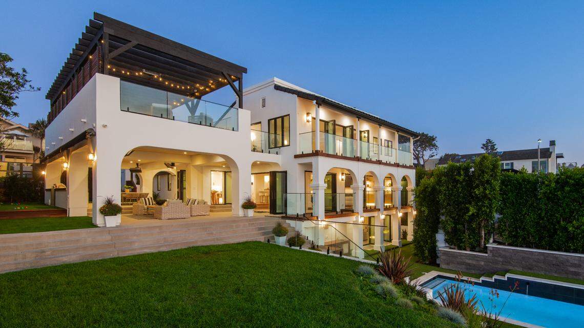 Exterior of the stunning home