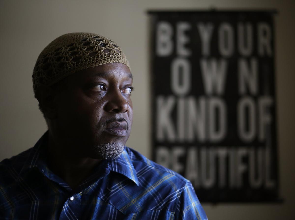 Huma-Faith founder Baquee Sabur at the homeless shelter for Muslim women, Khadijah’s House, in Fort Worth, Texas on Wednesday, Aug. 15, 2018.