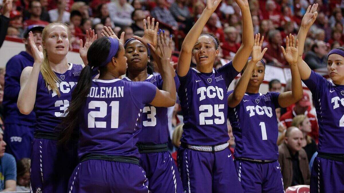 The TCU women's basketball team prepare to take on Indiana Wednesday night in an WNIT semifinal game at Assembly Hall in Bloomington, Indiana. The Horned Frogs lost 71-58
