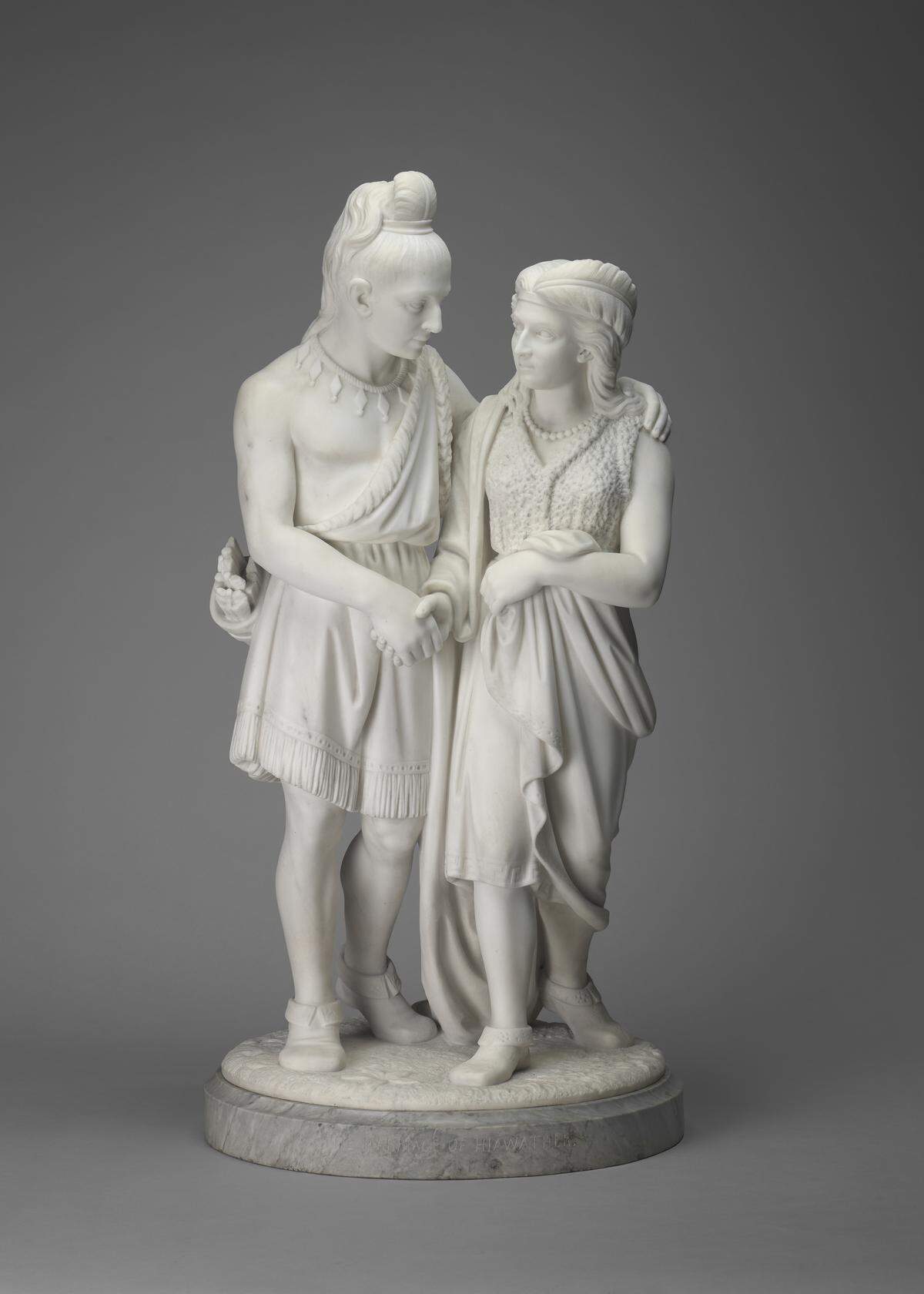 Lewis, Edmonia. Marriage of Hiawatha, ca. 1866. Amon Carter Museum of American Art.