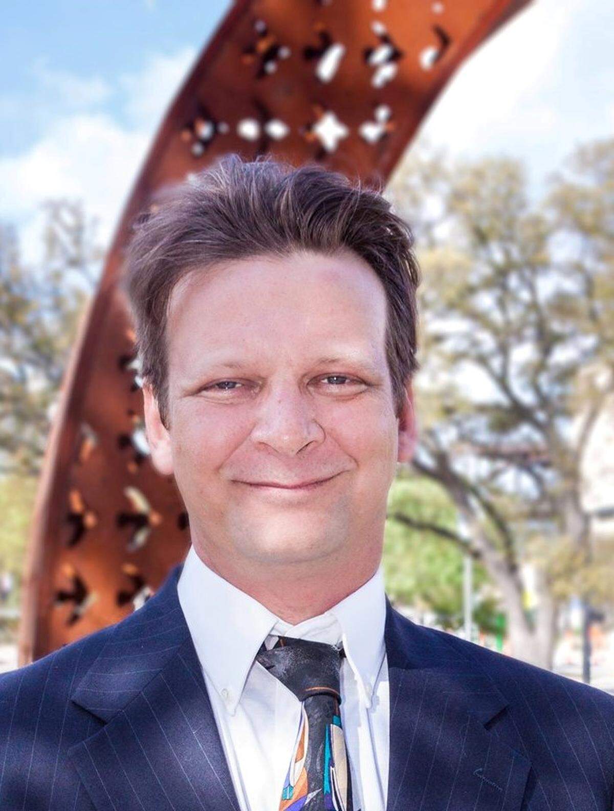 Chris Dobson is running for Arlington mayor.