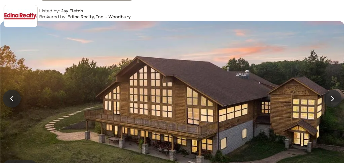 Exterior of the lodge