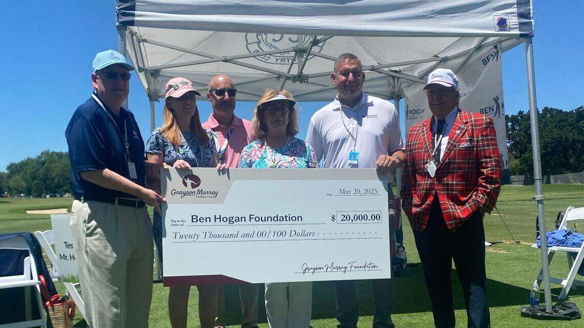 Grayson Murray Foundation donates $20,000 to Ben Hogan Foundation