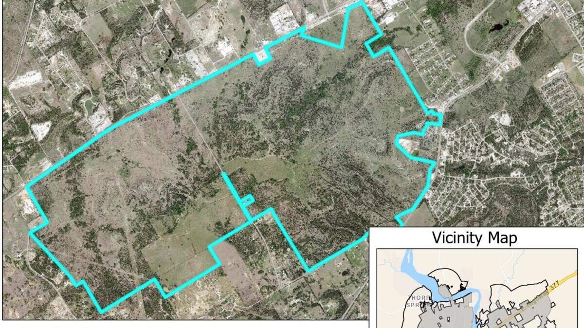 More than 2,000 acres on the west side of Granbury, known as Knox Ranch, could be rezoned for industrial uses.