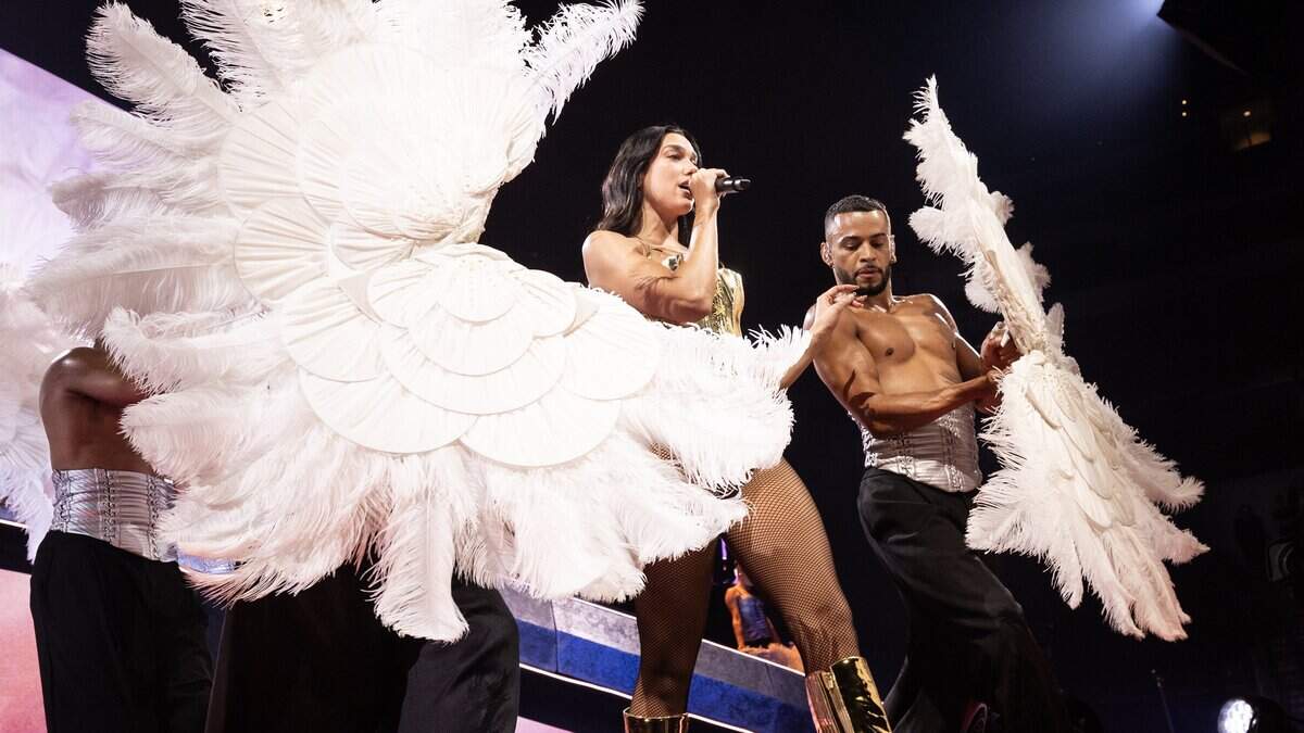 Dua Lipa played the first of her two-night run on Tuesday at the American Airlines Center in Dallas. Her “Radical Optimism” tour sold out the AAC on Tuesday.