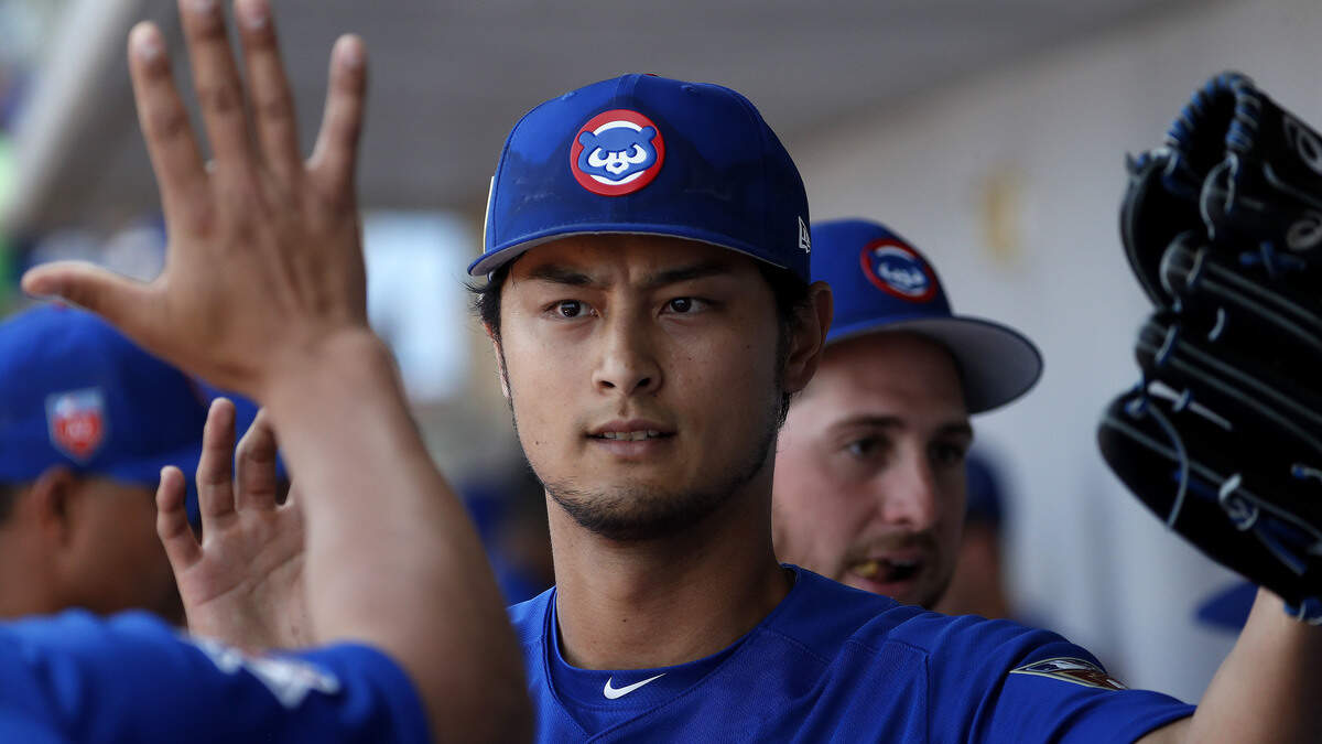Chicago Cubs pitcher Yu Darvish allowed three hits and one run while striking out seven over six innings Wednesday against his former team, the Texas Rangers.
