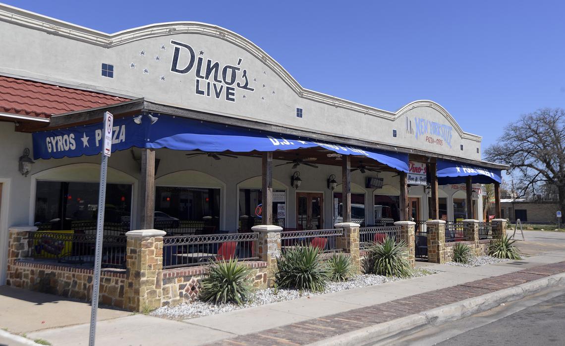 Dino's Live at Six Points Urban Village in Fort Worth, TX, Tuesday, March 20, 2018.