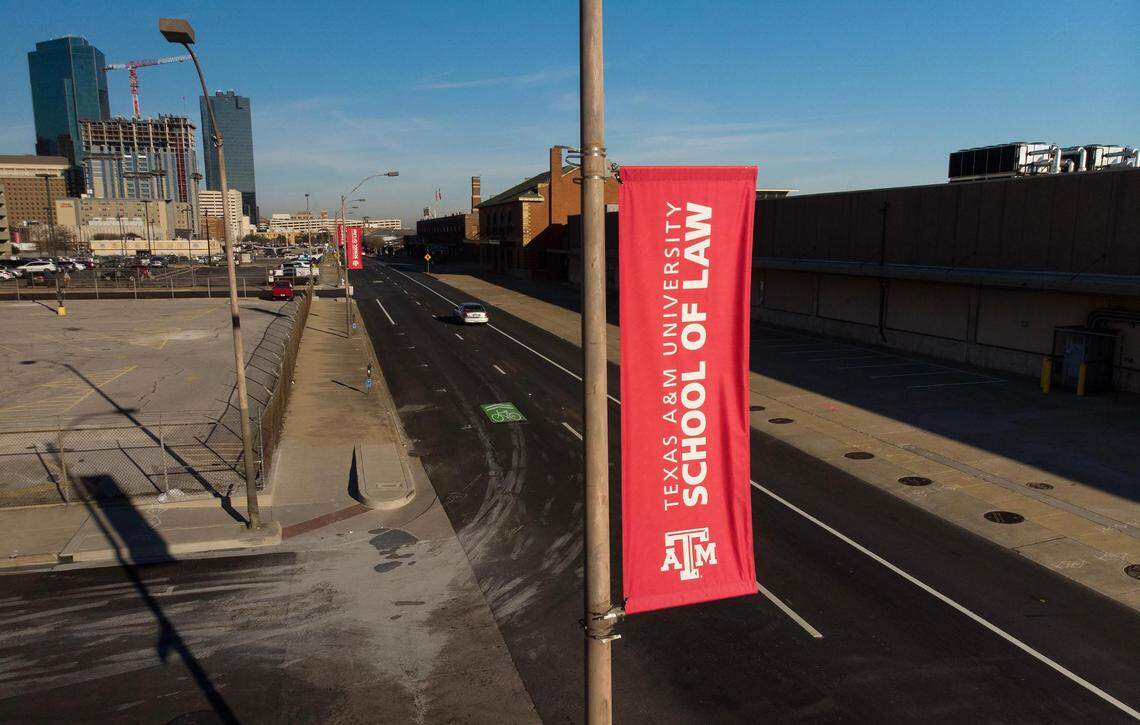 Texas A&M will spend $255 million to add to the existing law school in downtown Fort Worth. The three-building campus will include an updated law school, a new education extension building and a research and innovation center.